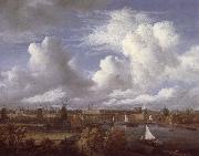 Jacob van Ruisdael Panoramic View of the Amstel Looking towards Amsterdam oil painting